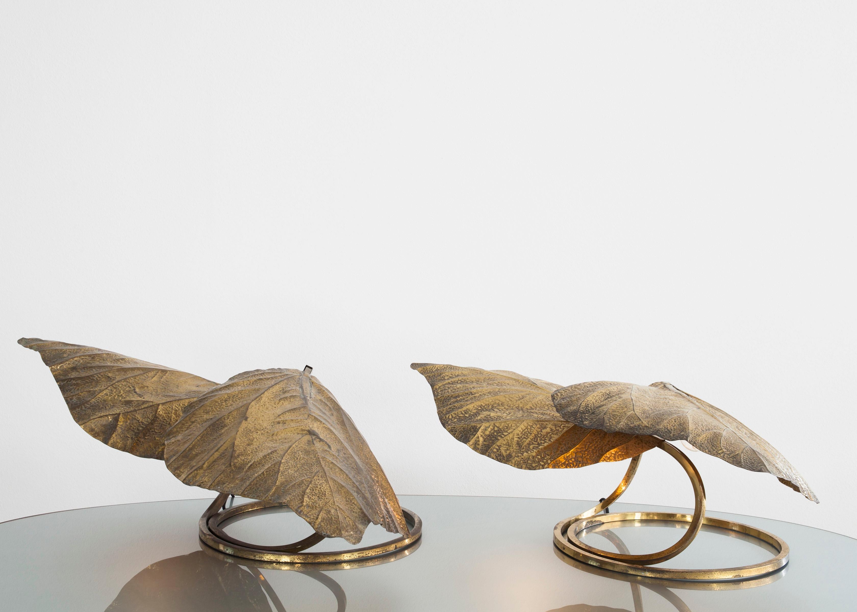 Two-Wing 'Rhubarb' Table Lamp by Tommaso Barbi for Carlo Giorgi 10