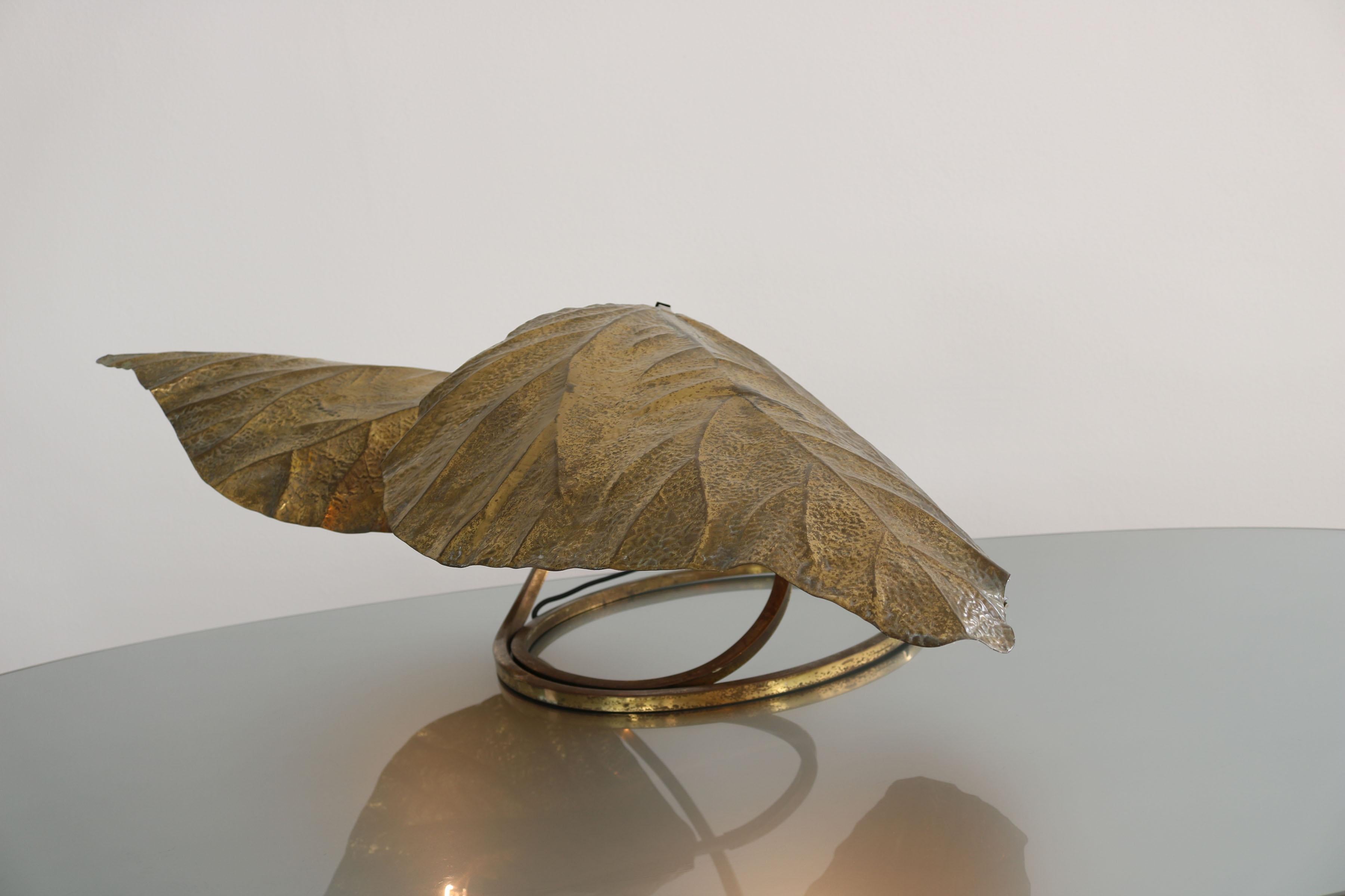 Two-Wing 'Rhubarb' Table Lamp by Tommaso Barbi for Carlo Giorgi 1