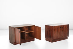 Two Wood Cabinet, Italian Design Made by Stilwood, 1960s