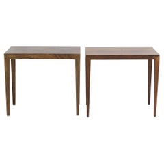 Two Wooden Side Tables by Severin Hansen Jr.