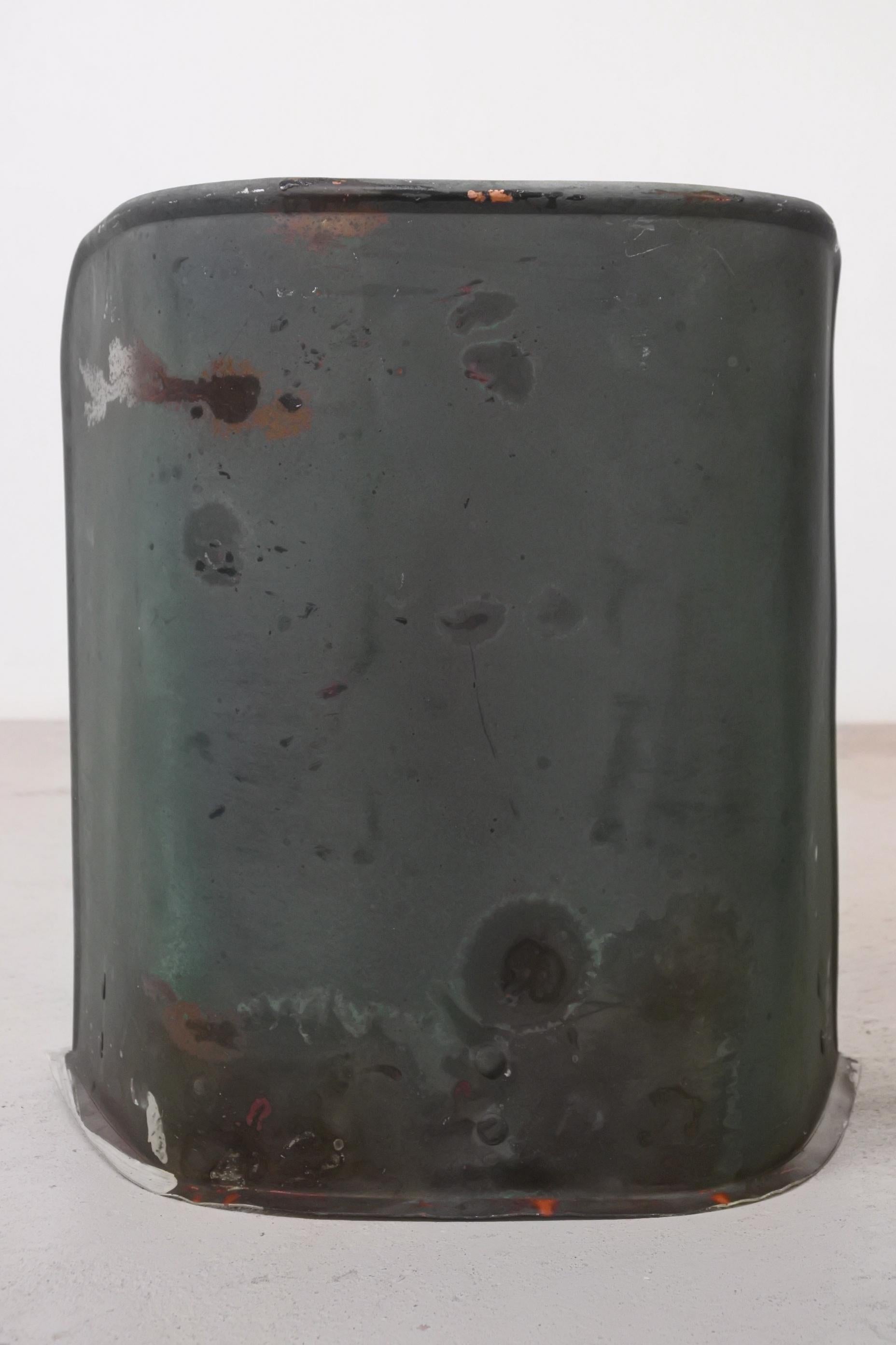 Due lampade da parete XL in rame e vetro opalino attribuite a Idman, Finlandia, anni '50 in vendita 6