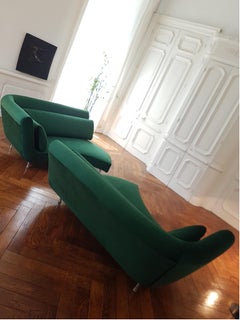 Deux canapés Yang de Francoi Boucher Cinna, canapés d'angle