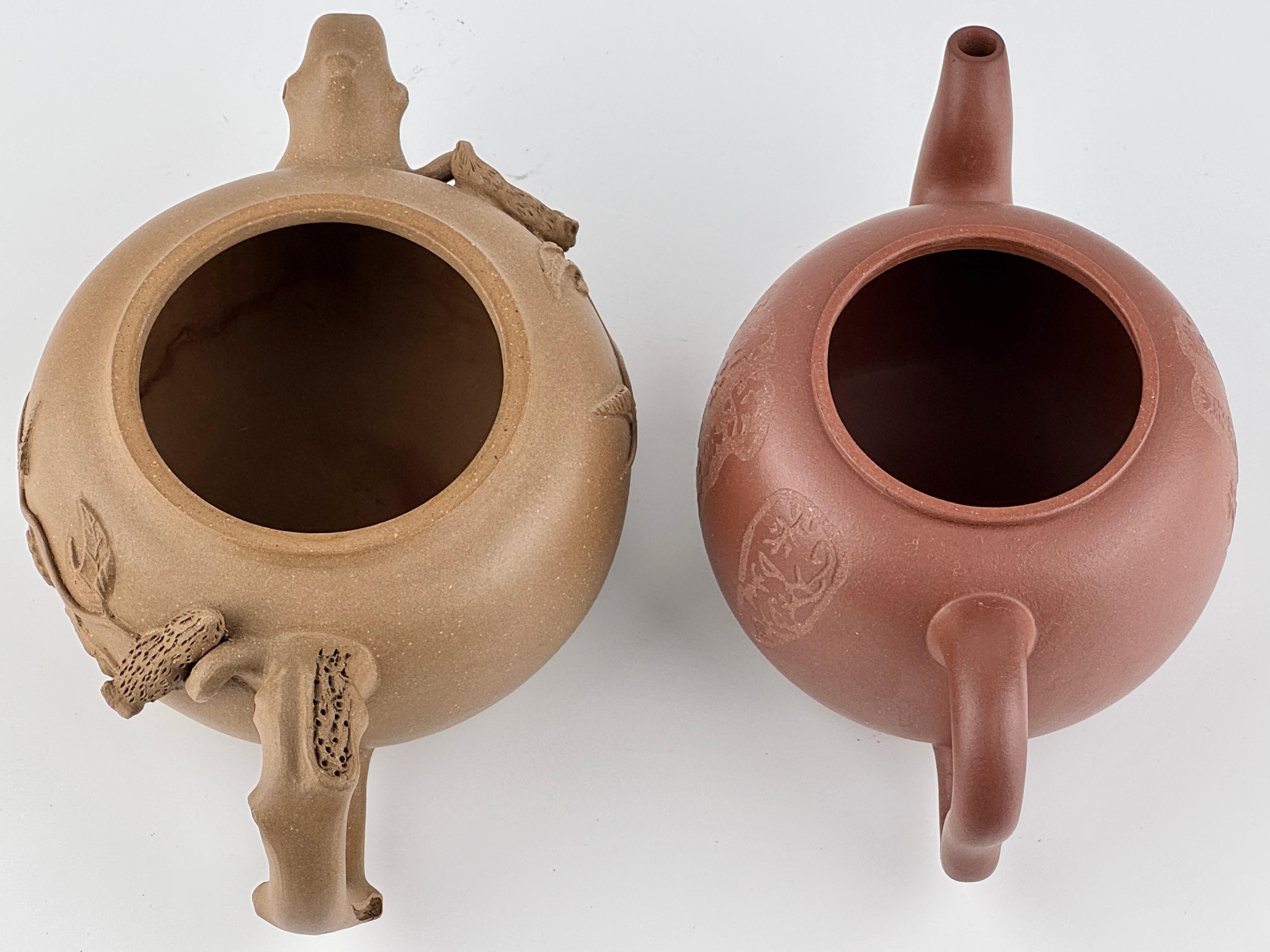 Two Yixing Teapots and Covers For Sale 7