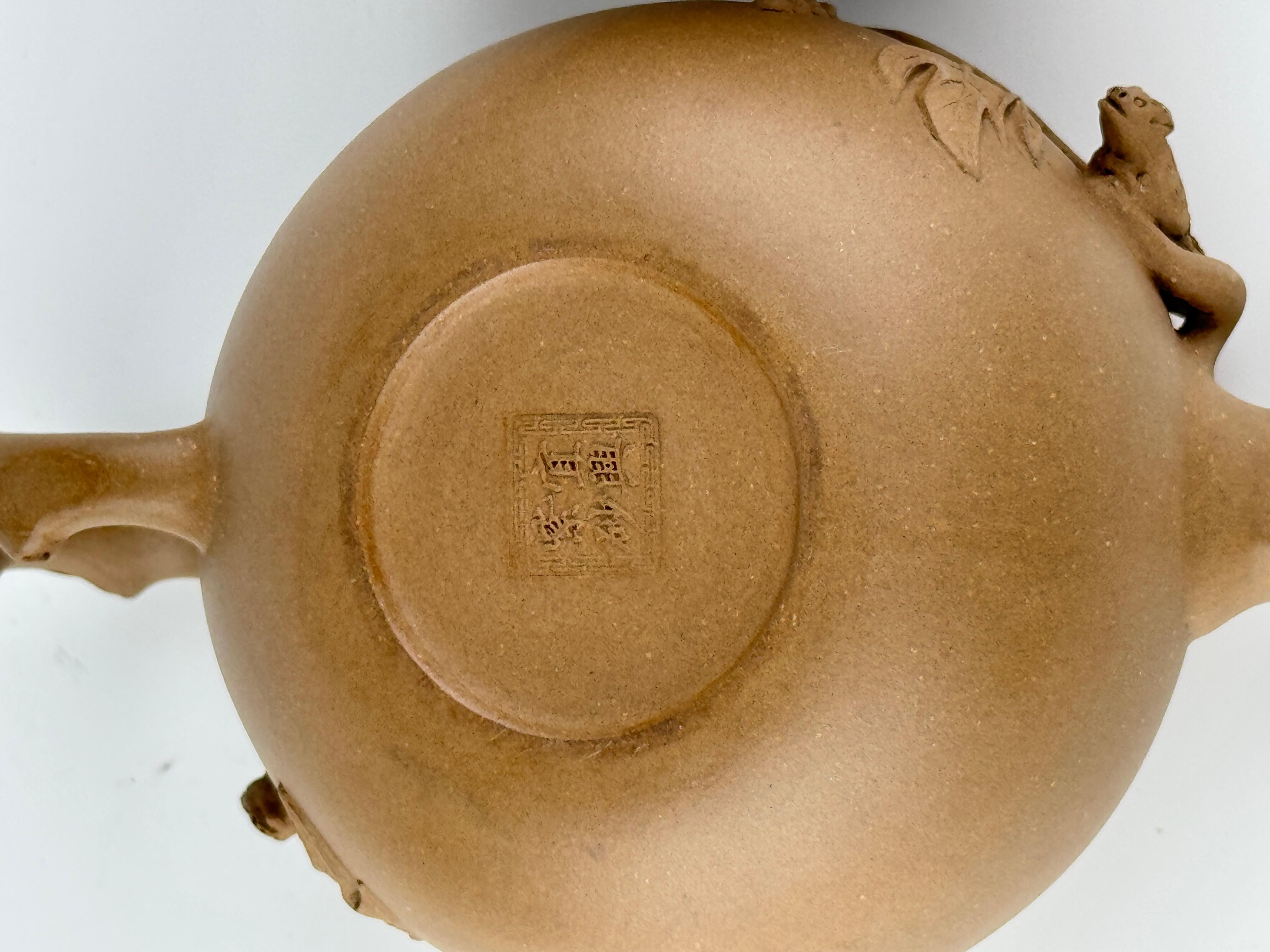 Two Yixing Teapots and Covers For Sale 10