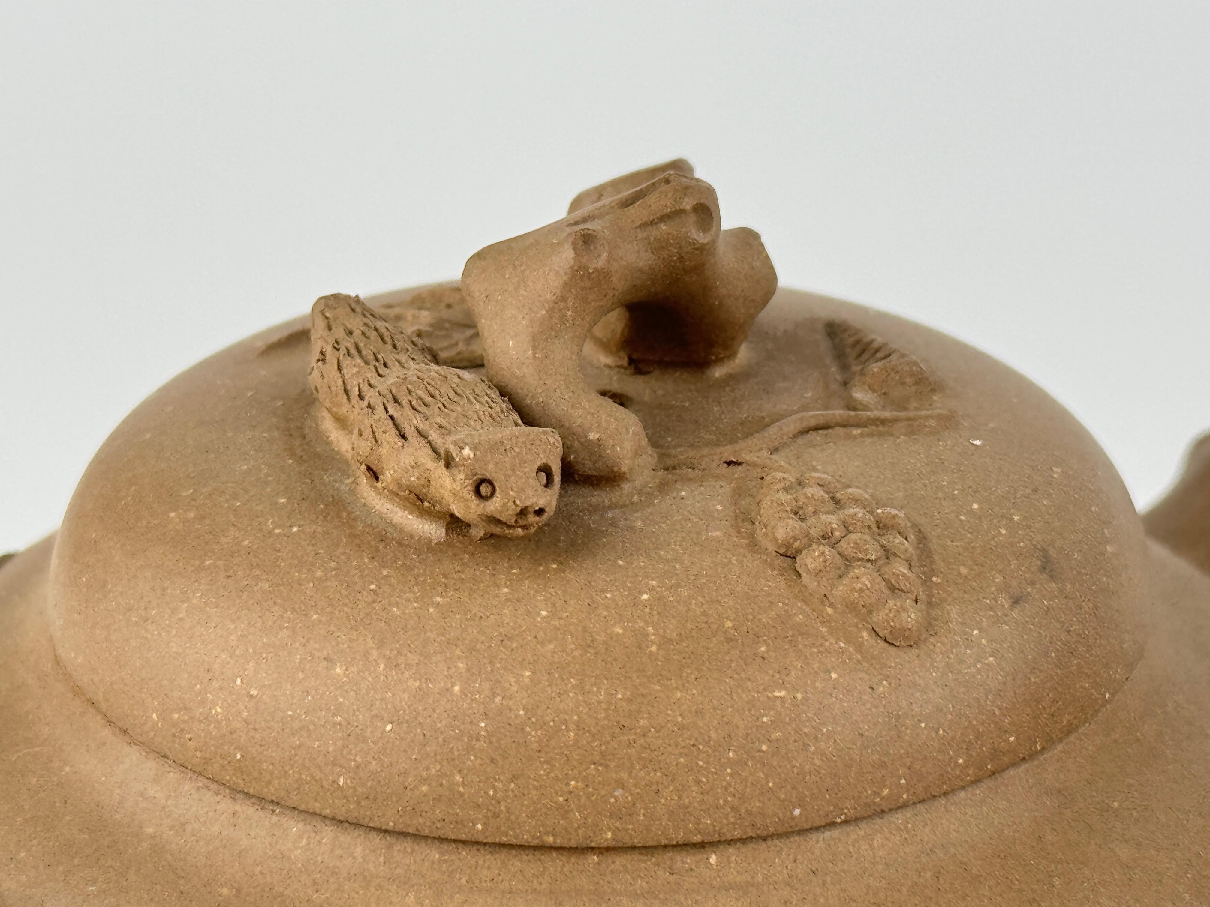 20th Century Two Yixing Teapots and Covers For Sale