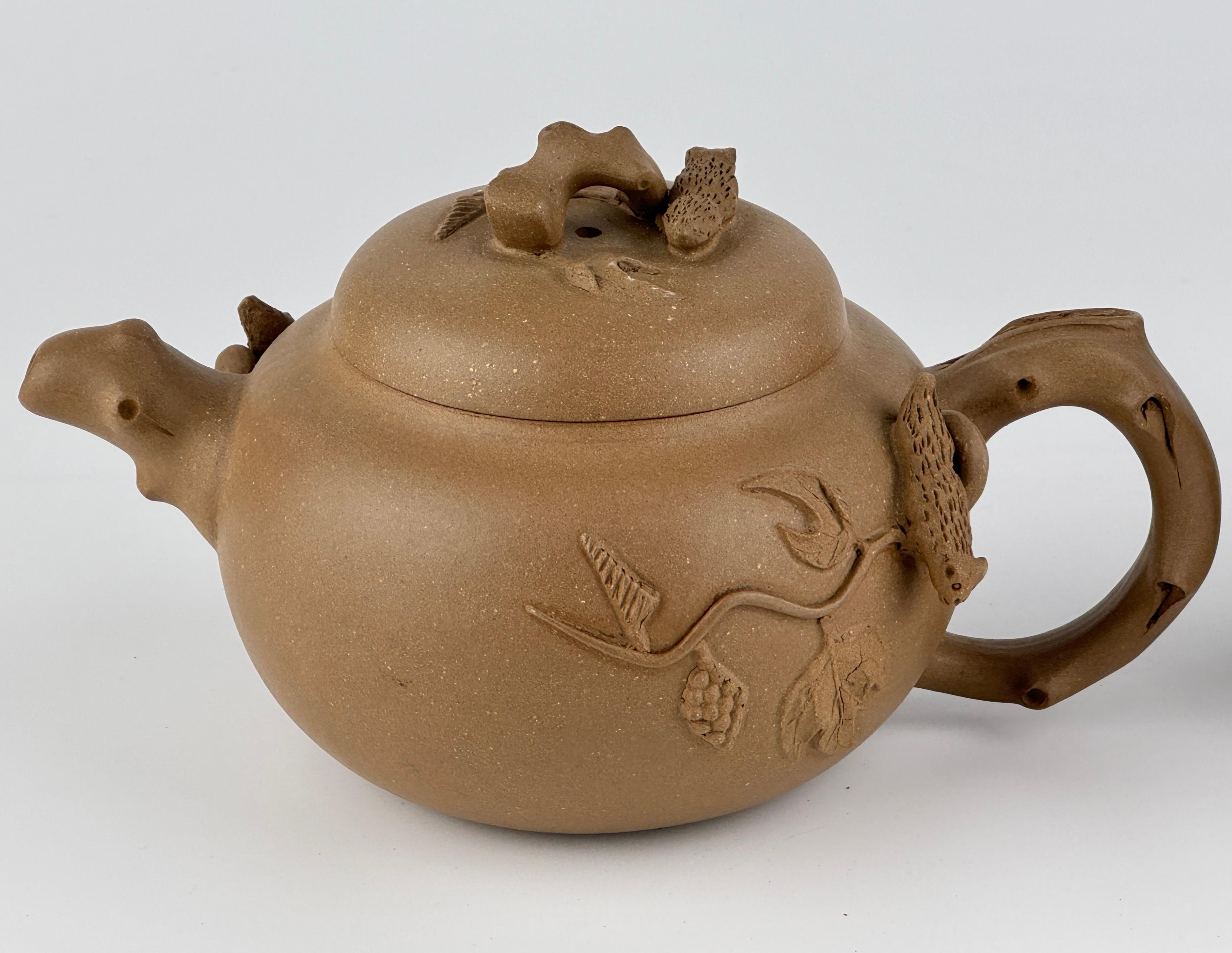 Two Yixing Teapots and Covers For Sale 1