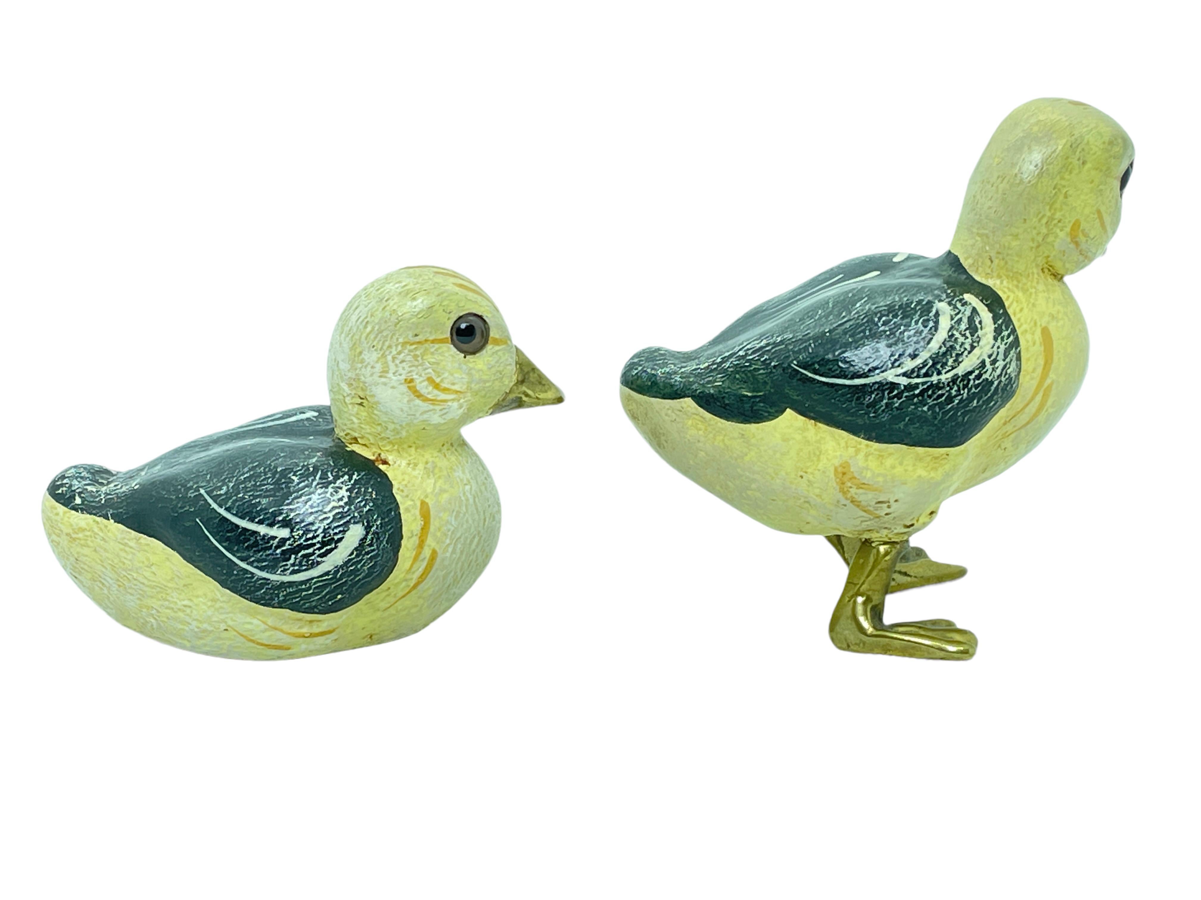 vintage porcelain duck figurines