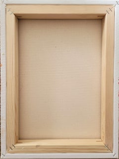 Dream Scape Blue Abstract by Twyla Gettert, Painting, Acrylic on Canvas