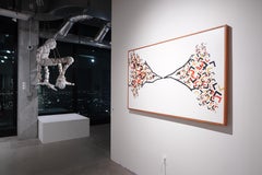 Cuadro abstracto "Pájaros" 36" x 60" pulgadas by Ty Joseph