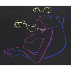 Ty Wilson 'Rapture' 1990- Offset Lithograph