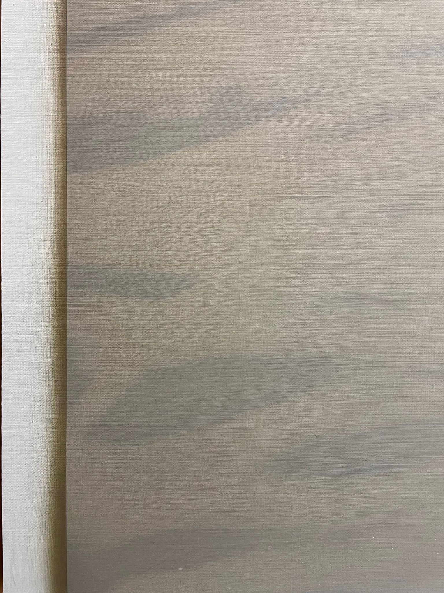 Nuova opera d'arte contemporanea ABSTRACT dell'artista Tycjan Knut Linee grigie Colore in vendita 1