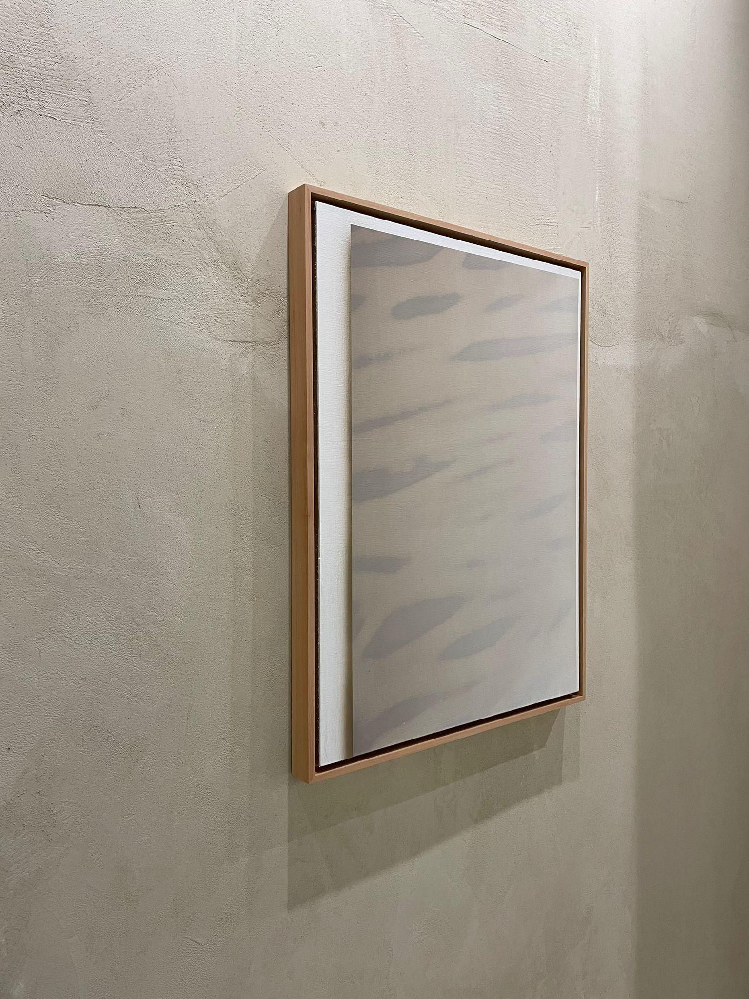 Nuova opera d'arte contemporanea ABSTRACT dell'artista Tycjan Knut Linee grigie Colore in vendita 5