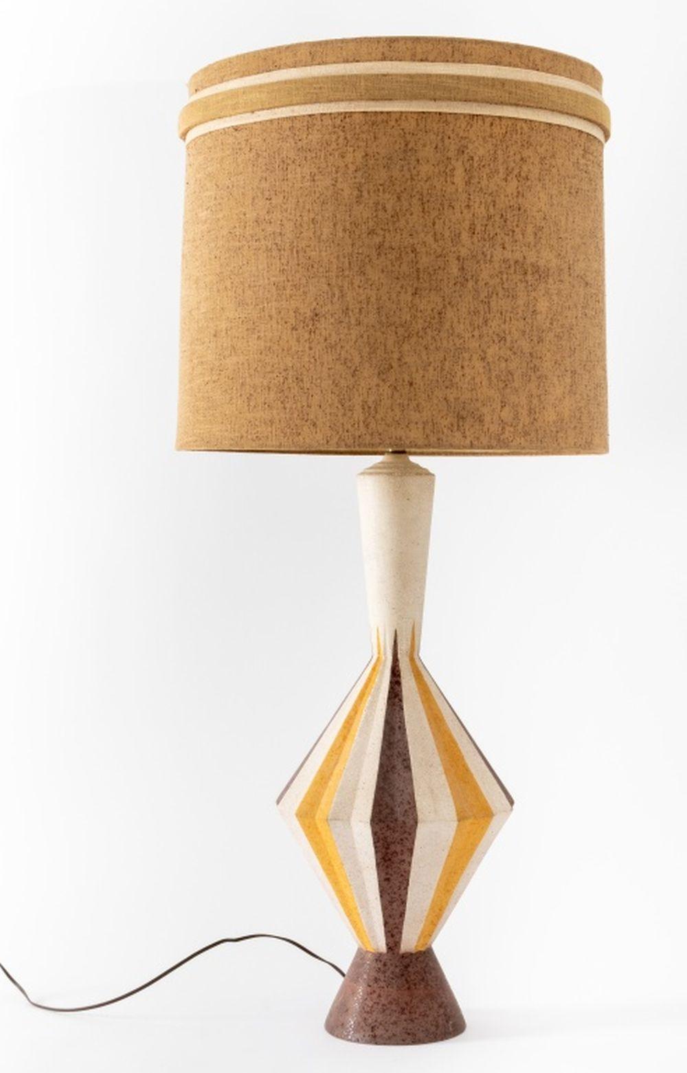 Mid-Century Modern Tye of California Ceramic Table Lamp, 1957 For Sale