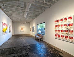 "Ferrari (Testarossa)" Contemporary Abstract Pop Art Sports Car Painting