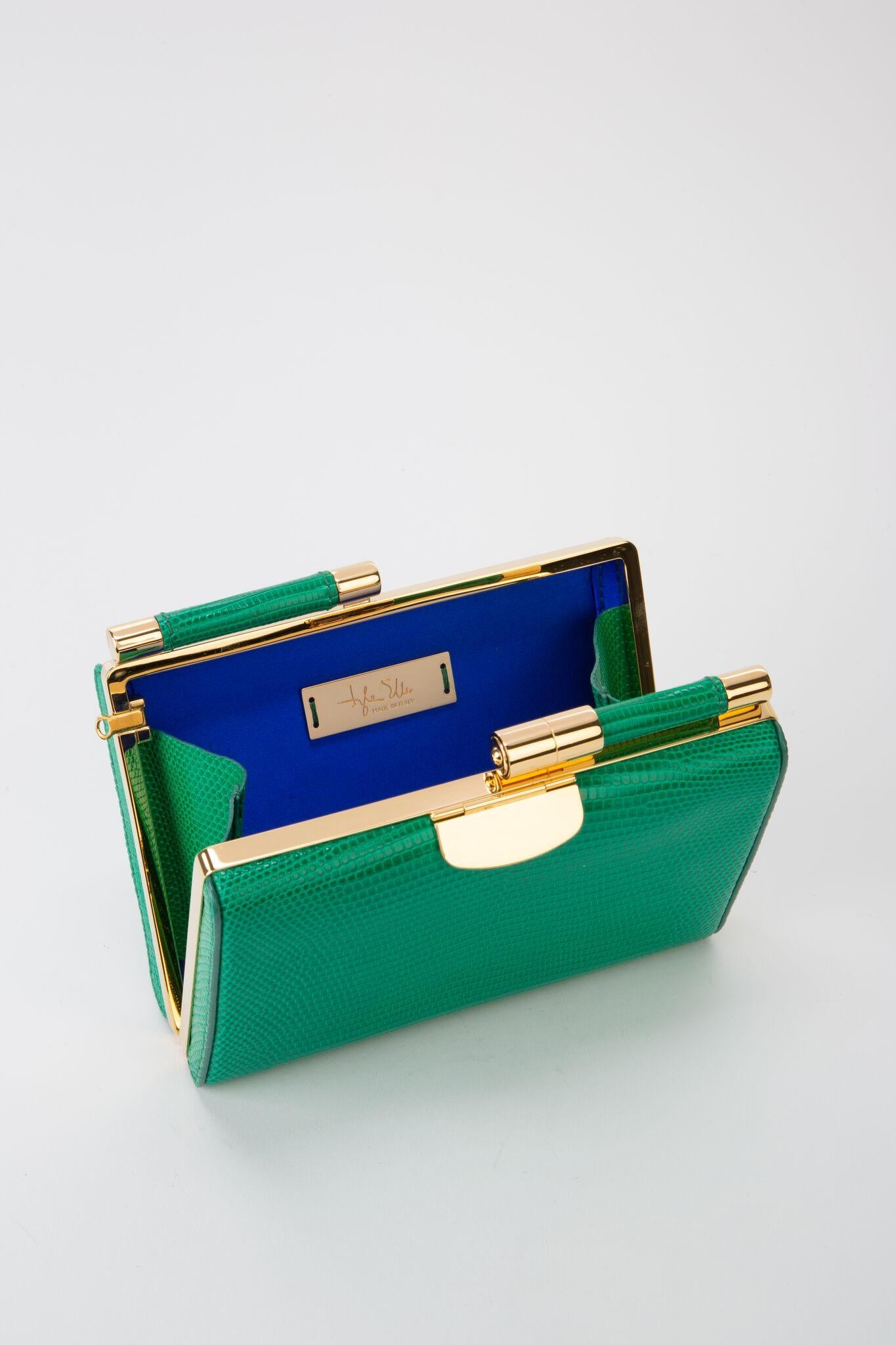 small green clutch