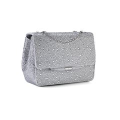 TYLER ELLIS Bolso Tiffany Classica Petite en cristal plateado y herrajes plateados