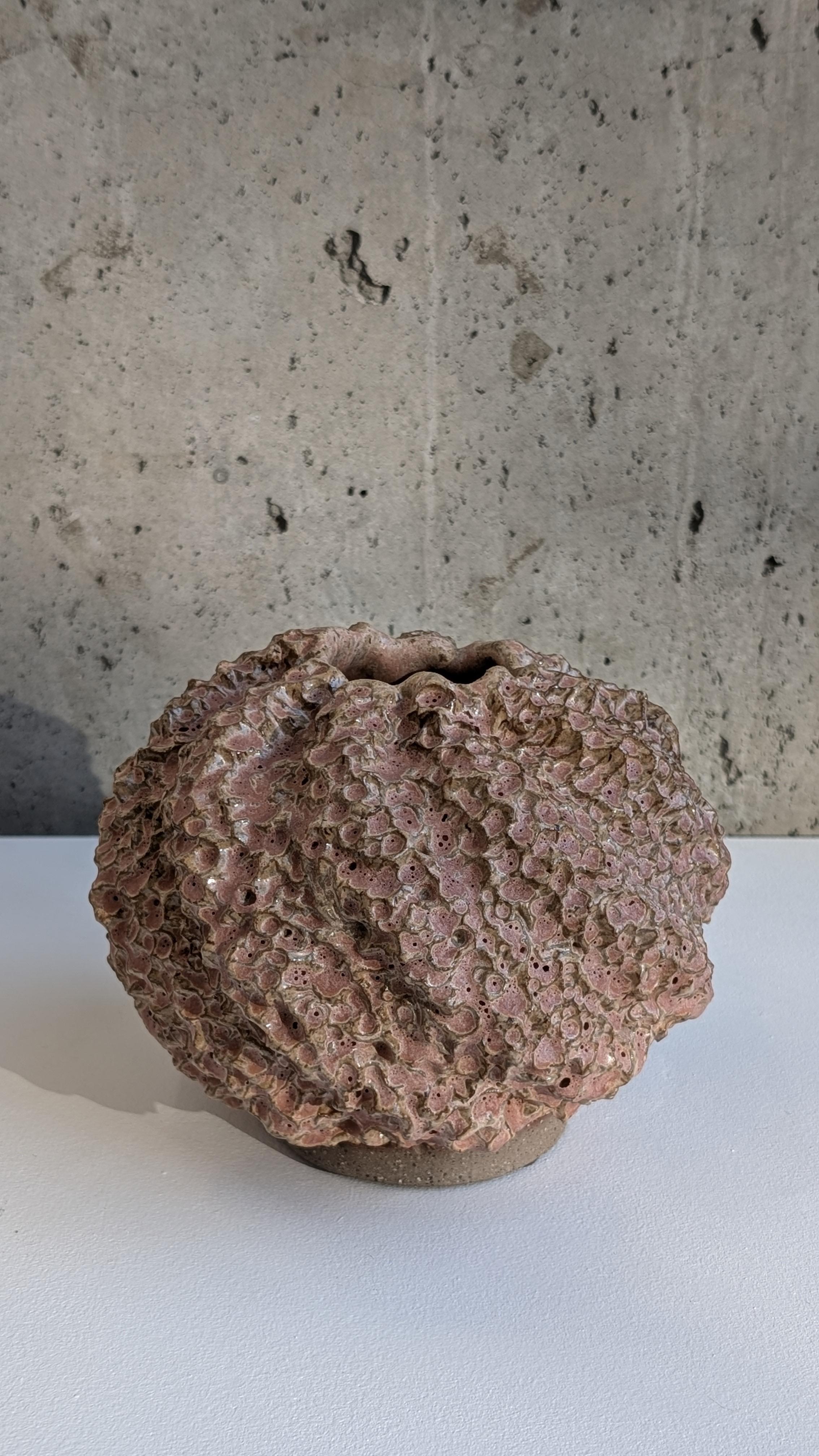 PNW Vessel 174 - Beige Abstract Sculpture by Tyler James Goin