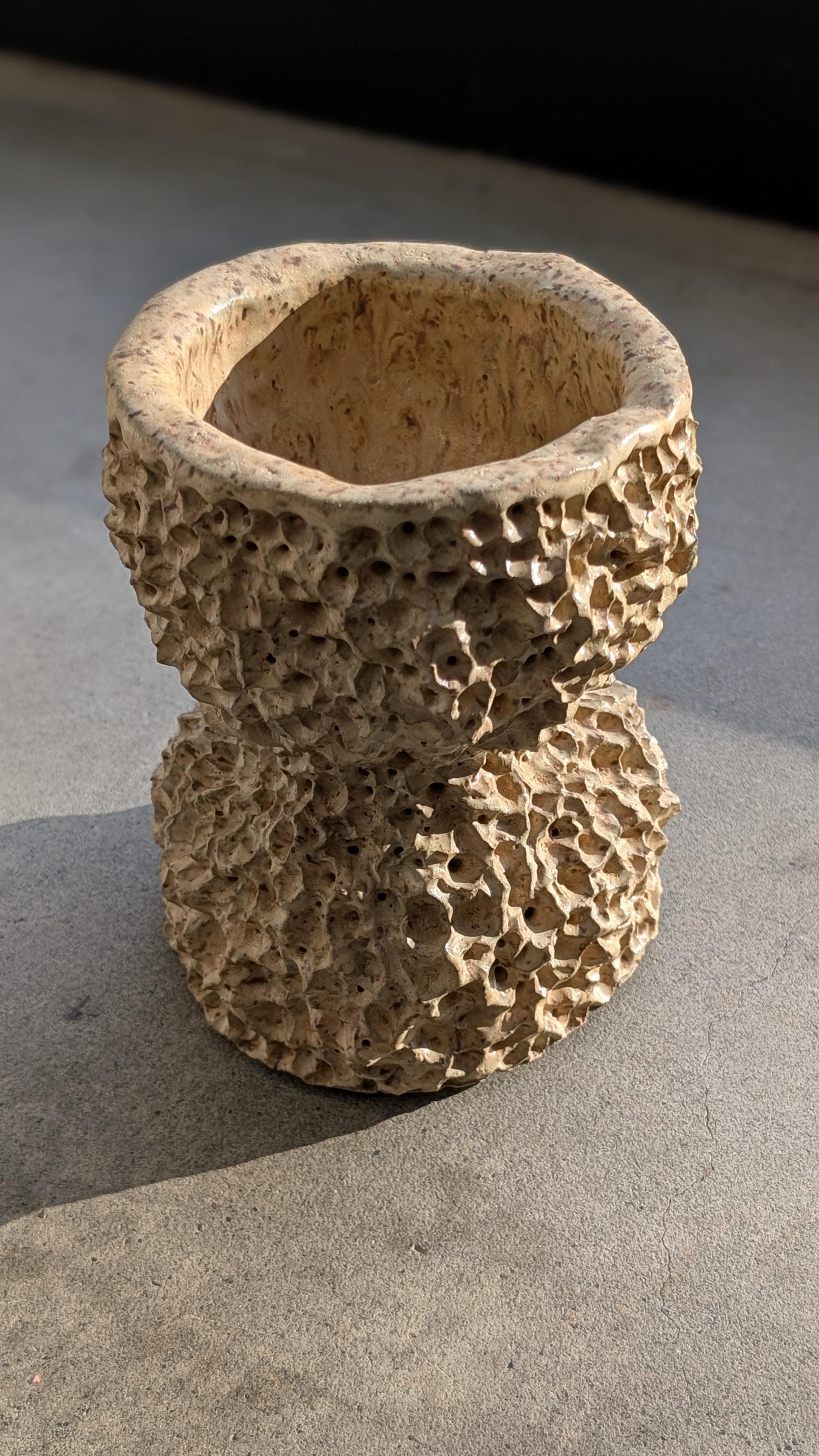 PNW Vessel 190 - Black Abstract Sculpture by Tyler James Goin