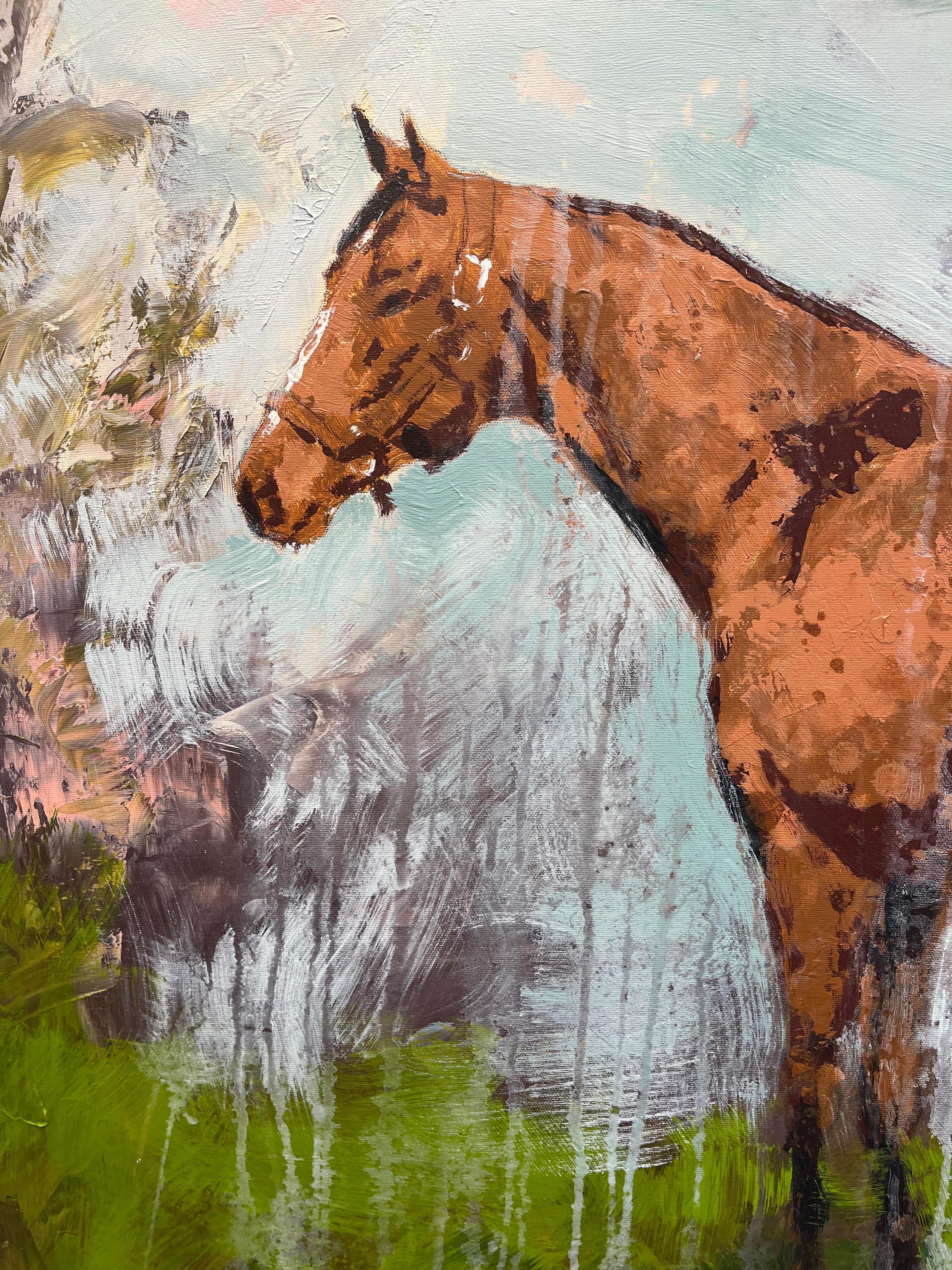 Costituzione - Animal Painting Grigio di Tyler Robertson