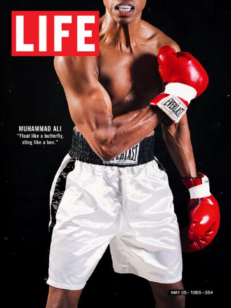 Tyler Shields Color Photograph - Ali Life Magazine (84" x 63")
