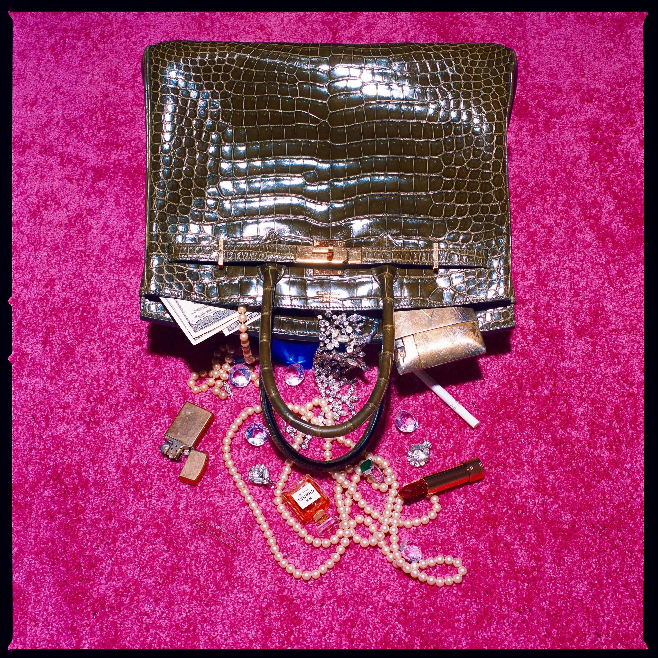 BIRKIN SPLIT by Tyler Shielsd (60x60in) INDULGENCE series