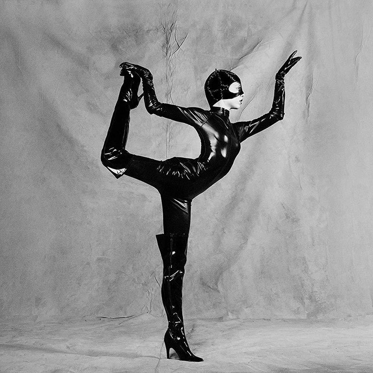 Tyler Shields Black and White Photograph - Catwoman Ballet
