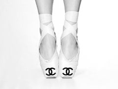 Ballet de Chanel, noir et blanc, photographie d'art, 2012