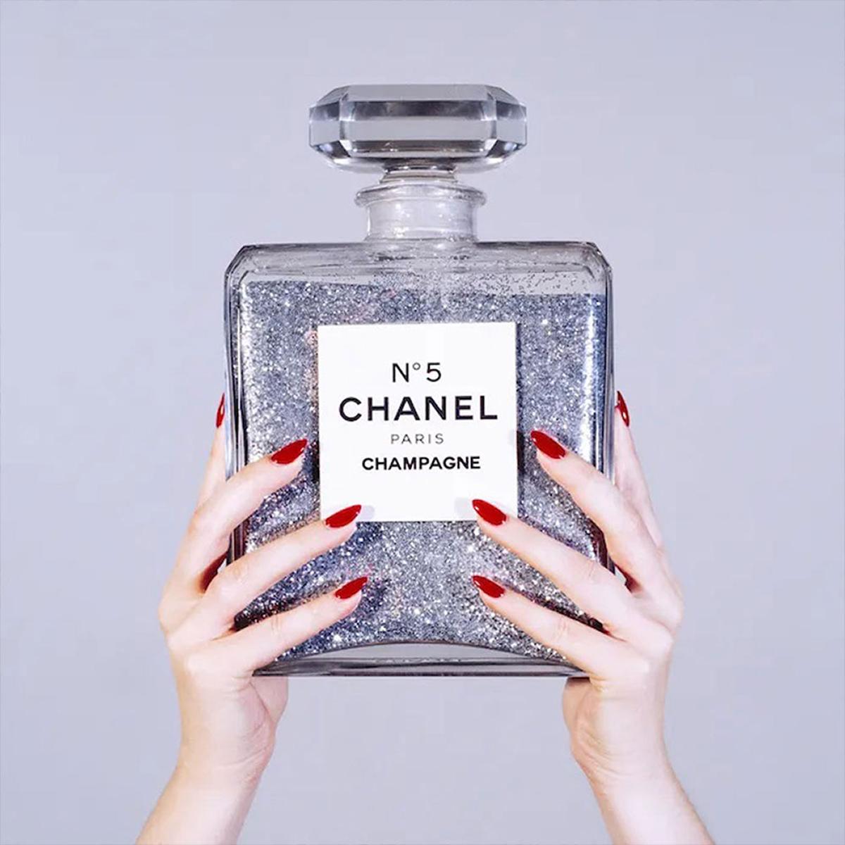 Chanel Champagne Hands