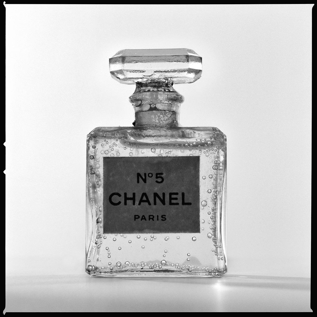 black chanel bottle