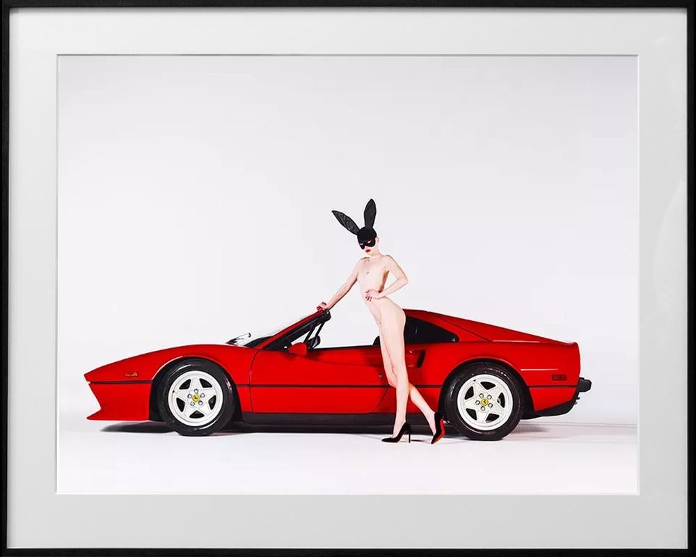 Ferrari Bunny Chromogenic Print, Contemporary, Framed, Edition of 3