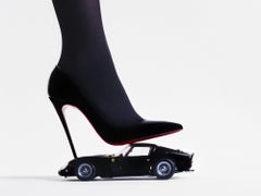 Ferrari high heel by Tyler Shields - Framed Photograph
