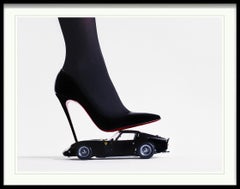 Ferrari high heel by Tyler Shields - Framed Photograph