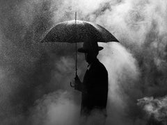 "Nebbia e pioggia" - Stampa cromogenica, montata, tiratura di 3 esemplari, 28,5 x 36 pollici