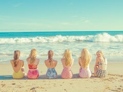 Girls On The Beach (56" x 72")