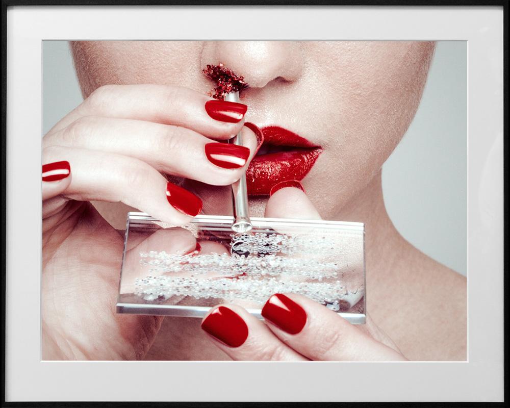 Glitter Nose Chromogenic Print, Framed, Edition of 3, 28.5 x 36 in