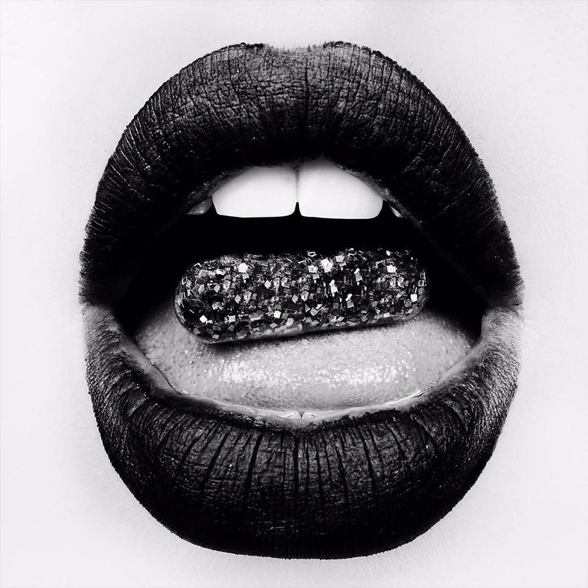 Glitter Pill Chromogenic Print on Archival Paper, Contemporary, 30x30in