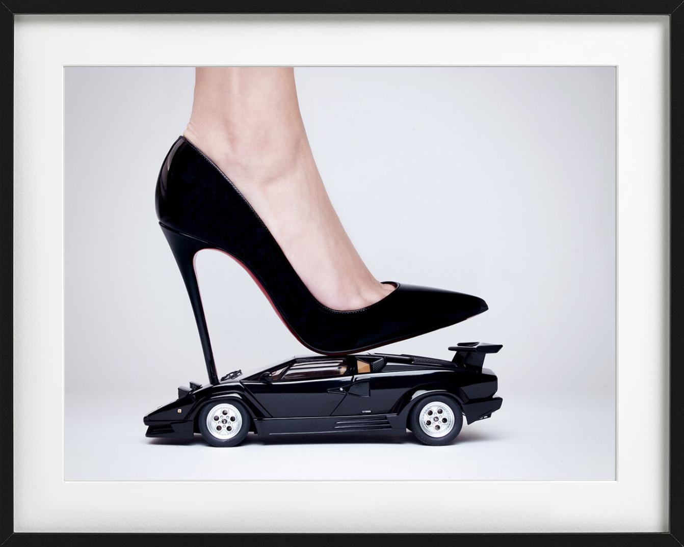 Lambo, Kunstfotografie (Grau), Figurative Photograph, von Tyler Shields