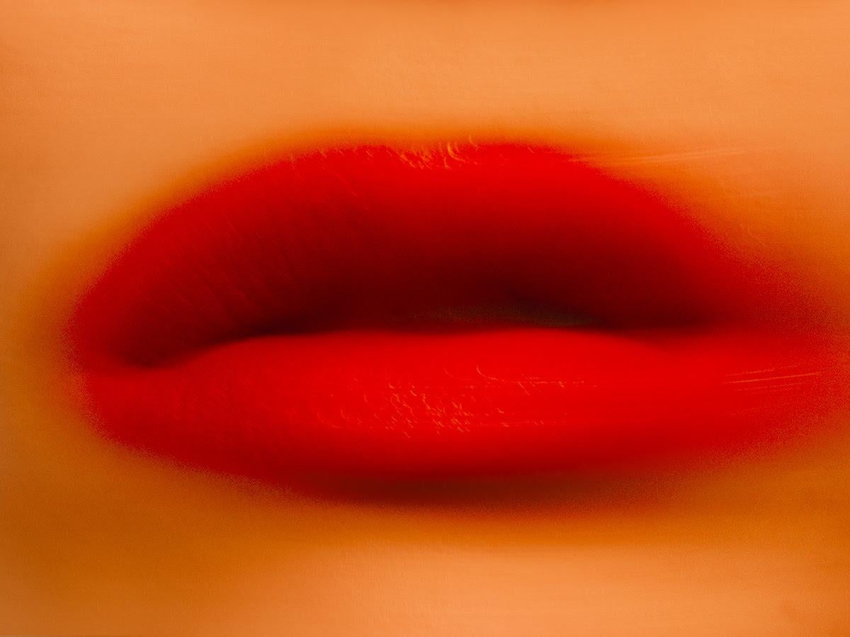 Tyler Shields Figurative Print - Lips of Tomorrow (45" x 60")