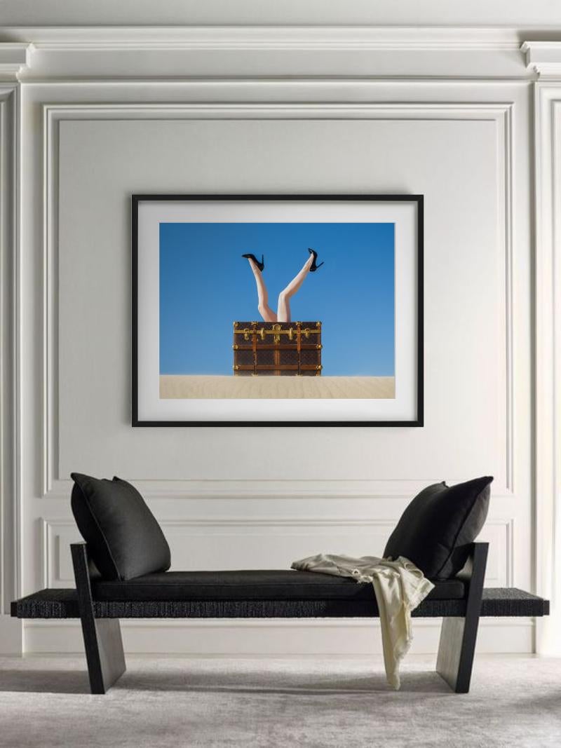 Louis Vuitton-Truhe, Kunstfotografie der bildenden Kunst – Photograph von Tyler Shields