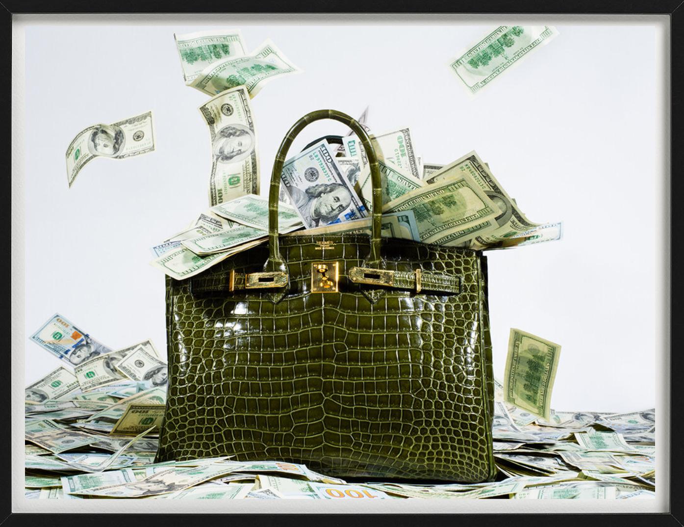 Money Birkin, photographie d'art - Contemporain Photograph par Tyler Shields