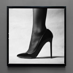 Einfarbiger High Heel
