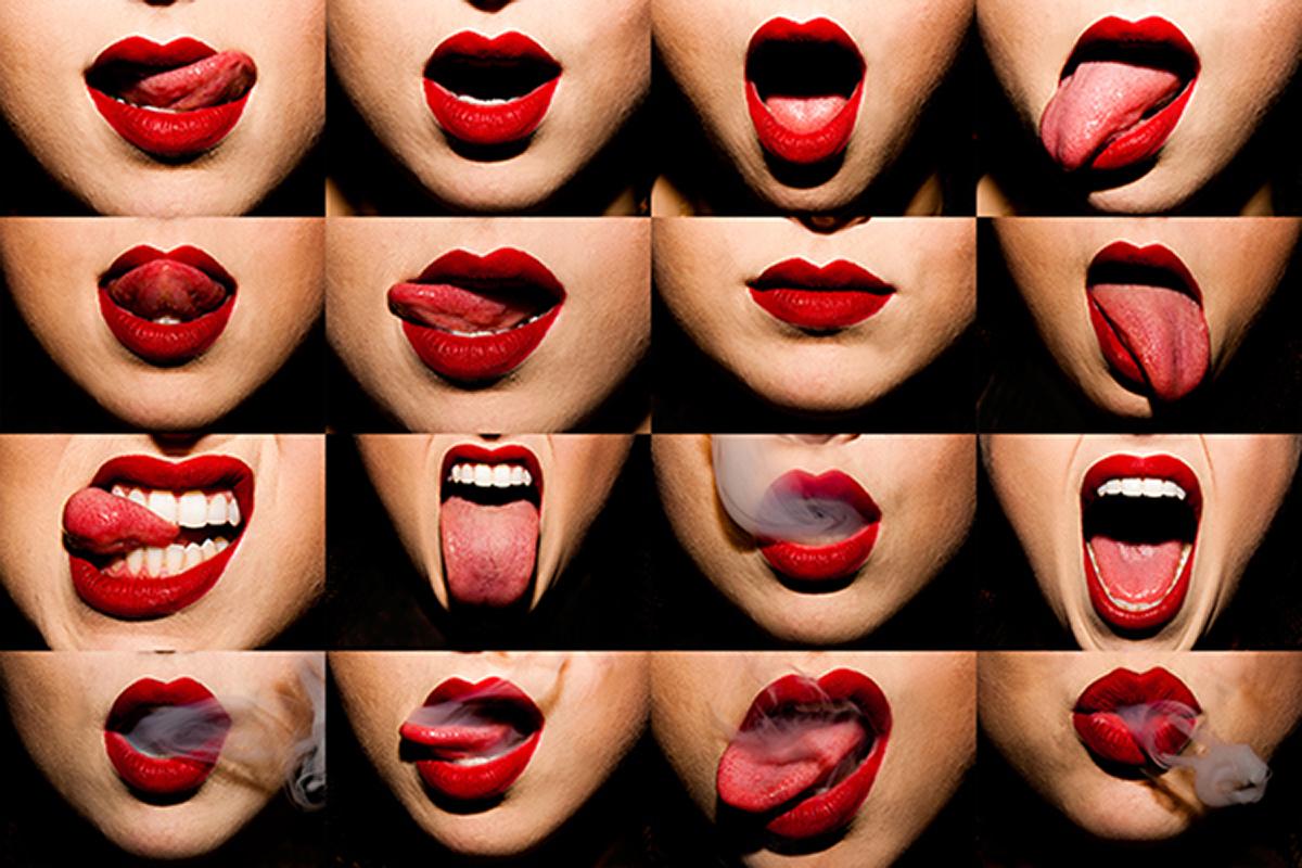 Tyler Shields Portrait Photograph - Mouthful, Photography, Story teller, Hollywood