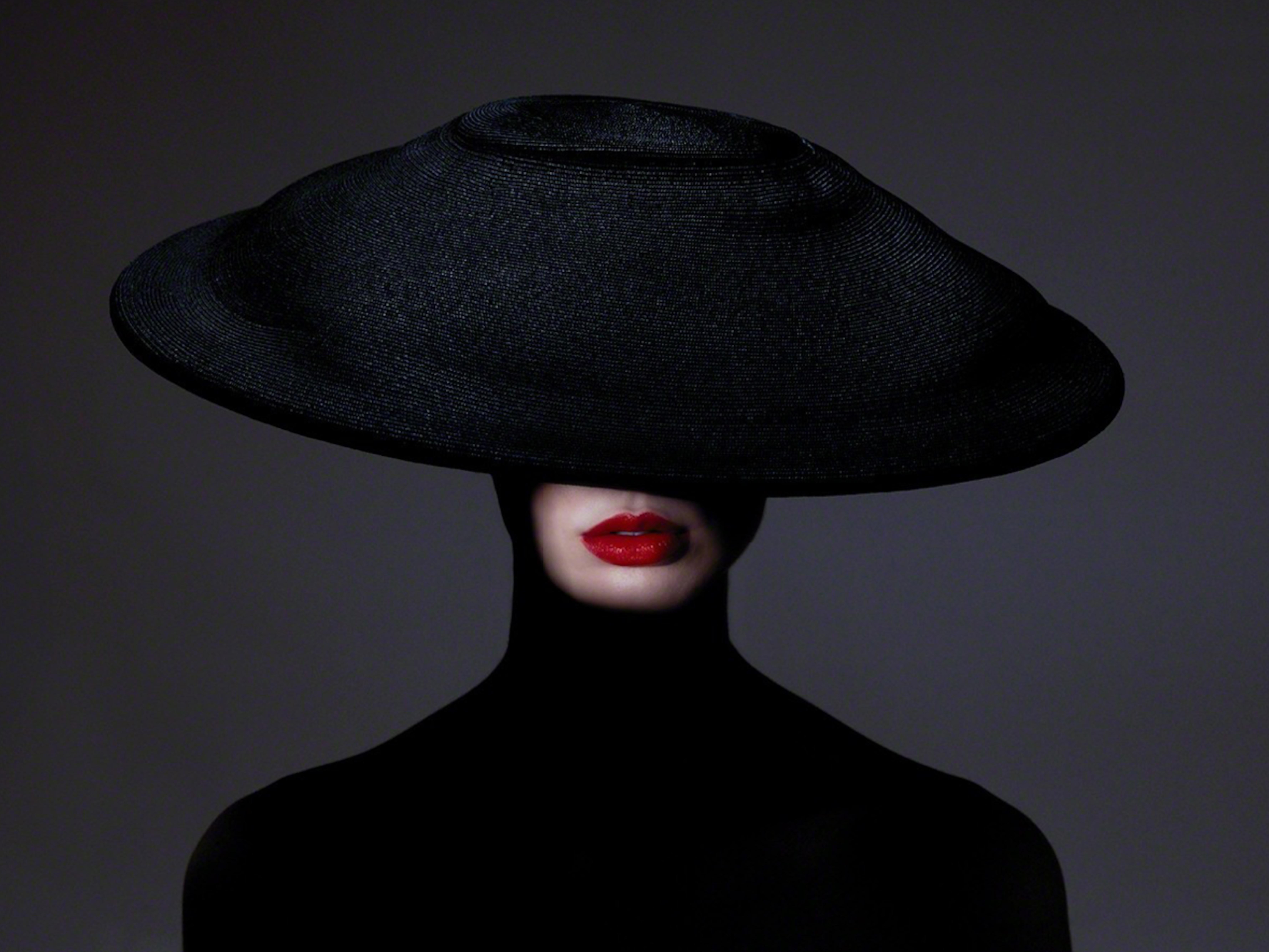 Tyler Shields Portrait Photograph - Mystery of the Mouth