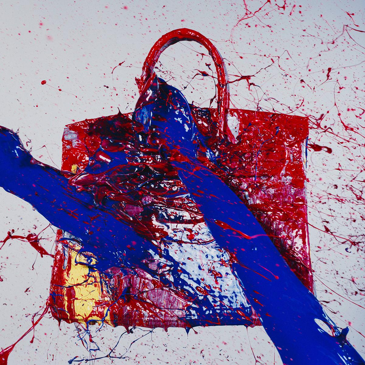 Color Photograph di Tyler Shields - Paint Birkin