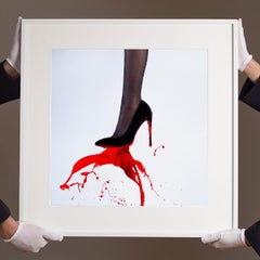 « Paint High Heel » – Impression chromogénique, art contemporain, édition limitée à 3 exemplaires