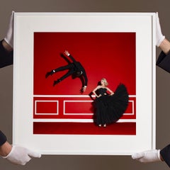Red Wall III by Tyler Shields C-Print, Limited Edition, FRAMED