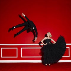 Red Wall III by Tyler Shields C-Print, Limited Edition, FRAMED