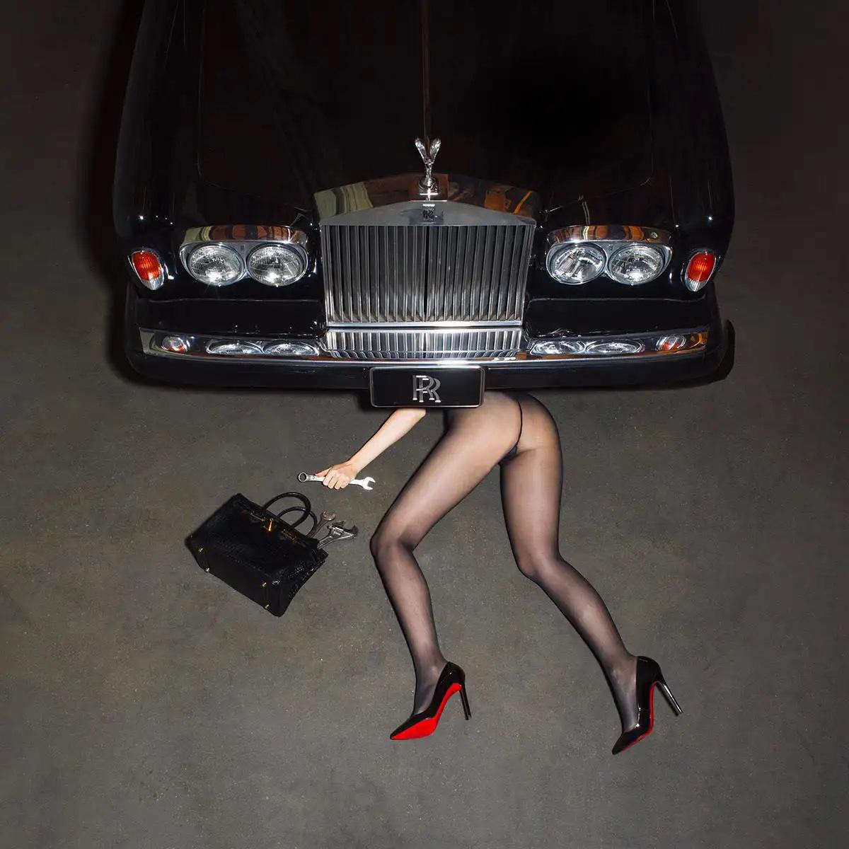 «Roadside Assistance», edición limitada, impresión cromogénica de 30x30 pulgadas