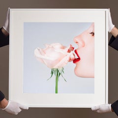 "Rose Lips" - Stampa cromogenica su carta d'archivio, firmata, 30x30 pollici