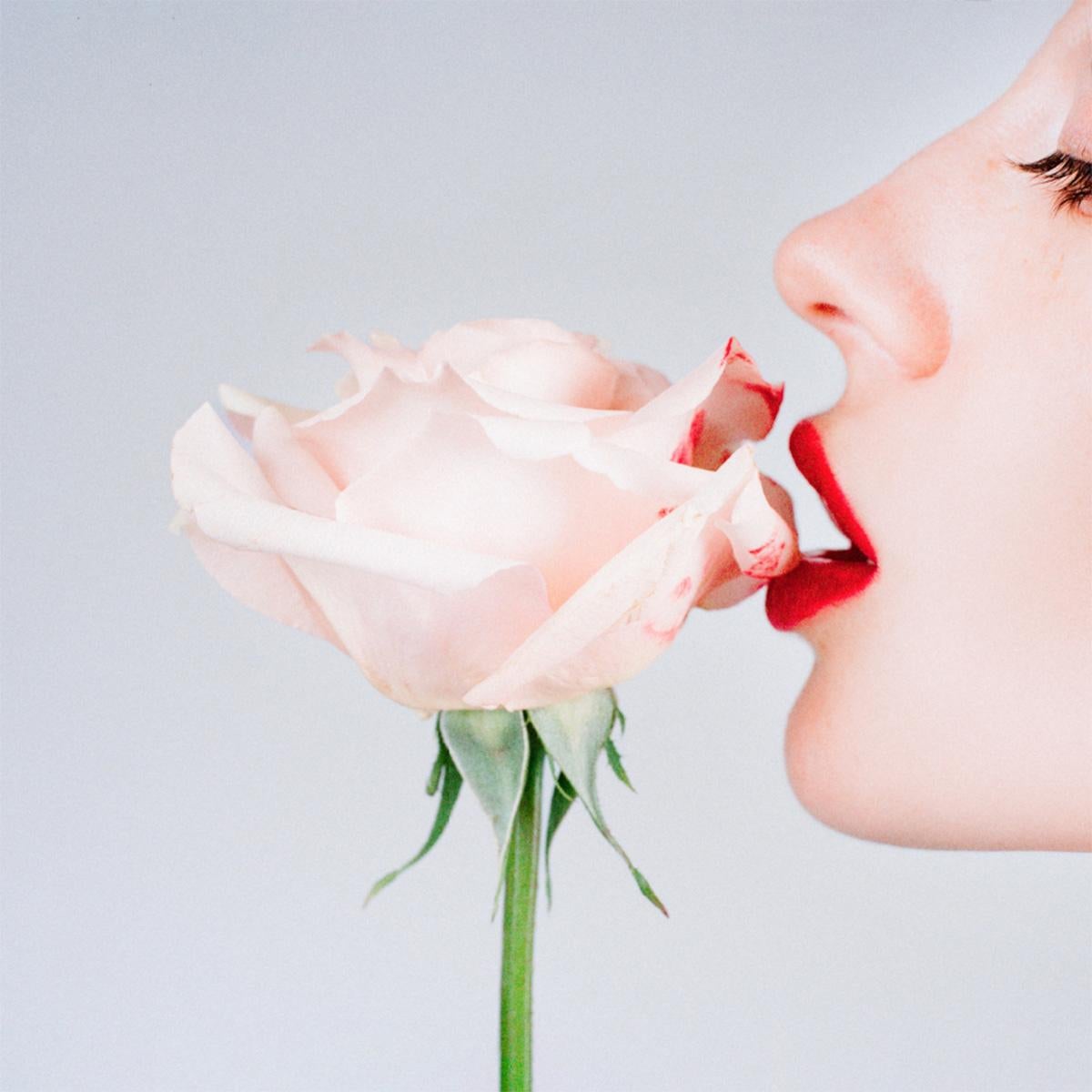 Rose Lips Chromogenic Print on Archival Paper, Signed, 30x30in